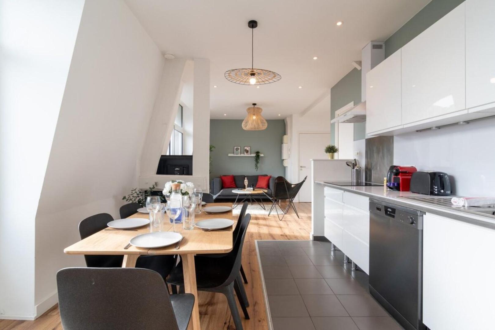 Marcq En Baroeul - Superb Apartment + Parking Exteriör bild